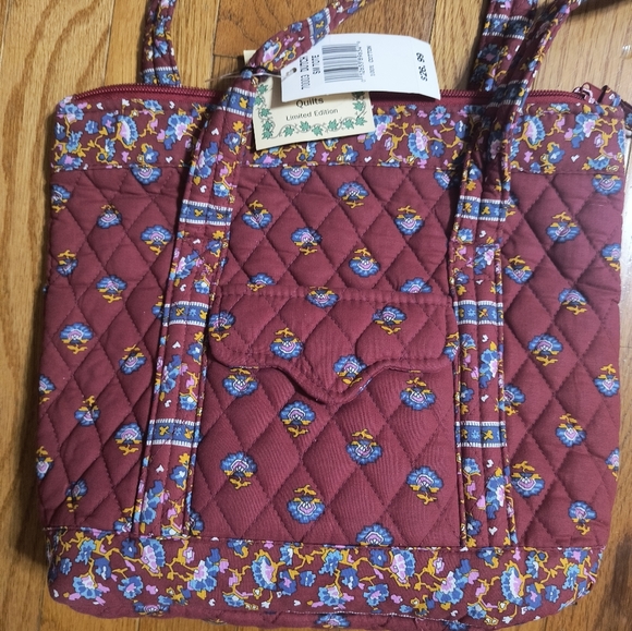3/$10⭐ NWT Crossroads Quilts shoulder purse, "Dutch Apple" print #70003 - Picture 16 of 16